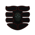 Miniatyrbilde 1 av 5: Muskelstimulator Abdominal Exerciser Slanking Elektrisk Abdome Black