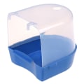 Pikkukuva 1 / 5: Muovinen lintuvesikylpylaatikko Kylpypapukaija papukaijan ripustamiseen Blue one size