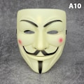 Pikkukuva 1 / 7: Vendetta Hacker Mask Anonyymi joulujuhlalahja aikuiselle K A10 one size