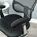 Miniatyrbilde 1 av 8: Kontor Computer Stol Arm Armlen Slipcovers Dekker Pads Flexib Black one size