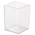 Miniatyrbild 5 av 7: Pennbehållare massiv akryl multifunktionell bordssminkning Brus Transparent onesize