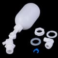 2PC Justerbar Auto Fill Float Ball Valve Vannkontrollbryter White one size