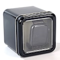 Miniatyrbilde 2 av 8: 8 cm metall smykker displayetui med pute Watch Organizer Box onesize