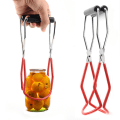 Miniatyrbilde 2 av 5: 1X Canning Jar Lifter Tong Jar Lifter med grep Håndtak Anti-sl Red one size