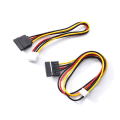 Miniatyrbilde 4 av 5: SATA 15 pins hunn til 4 pins hunn FDD Floppy Adapter Harddisk A