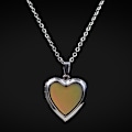 Pikkukuva 4 / 5: Mood kaulakorut Heart Pendant kaulakoru lämpötilan säätö väri one size