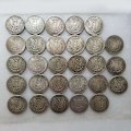 Miniatyrbillede 3 af 8: 1 stk 1878-1887 USA Morgan Silver Dollar $1 erindringsmønter C 10 One size