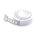 Miniatyrbild 6 av 6: BMI Body Mass Index Infällbar tejp 150 cm Måtträknare D A one size