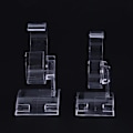 Miniatyrbillede 3 af 5: klar plast armbåndsur display rack holder udsalg show case st Clear L
