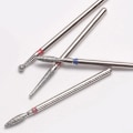 Miniatyrbilde 7 av 8: 10 stk diamantfreser for manikyr hardmetall spikerbor LB-001 one size