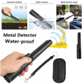 Miniatyrbild 1 av 5: GP-Pointer Probe Metall Guld Detektor Vibrationsljus Larm Secu Black