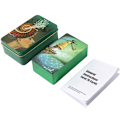 Pikkukuva 1 / 5: Tin Box Light Seers Tarot Card Prophecy Ennustaminen Deck Party G Multicolor one size