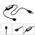 Miniatyrbillede 3 af 5: Bluetooth-kompatibelt Light Ribbon RGB Wireless Home LED RGB USB onesize