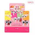 Pikkukuva 1 / 5: 10 kpl/ set Mini e Cartoon Eyes Kawaii Lunch Bento Box Fruit Pi onesize