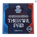Miniatyrbillede 1 af 8: SubZero Seven GP-Ultimate 12,8W/MK Thermal Pad CPU/GPU-grafik E 2.5mm