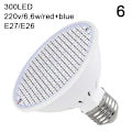 Miniatyrbilde 1 av 5: 300LED Hydroponic Growth Light Led Grow Bulb MR16 Full Spectrum 300LED
