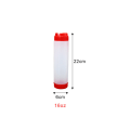 Miniatyrbilde 1 av 5: Plastsausflasker Dobbelhodeflasker Tomatdispenser Stor Red 16oz480ML