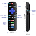 Miniatyrbild 3 av 5: Original RC280 För TCL Roku TV Fjärrkontroll Netflix HULU Vudu one size