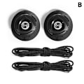 Miniatyrbillede 1 af 8: 1 Par Sneaker Snørebånd Elastic No Tie Snørebånd Snørebånd Stretching Lo B B