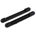 Miniatyrbillede 1 af 5: Eyewear Anti Slip Silikone Ørekrog Temple Tip Holder Øjenglas Black