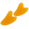 Pikkukuva 4 / 5: Gua Sha kaapiva hierontatyökalu vartalohierontalaite guasha-akupunktio Orange onesize