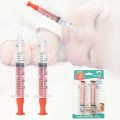 Miniatyrbilde 3 av 5: 2 stk/sett 10 ml tube nesesuger Babypleie nesesuger C Pink one size