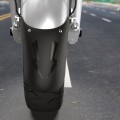 Miniatyrbilde 6 av 8: Universal motorsykkel forlenger forskjerm bak eller forhjul Black one size