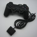 Miniatyrbilde 2 av 5: Kablet spillkontroller Gamepad Joypad Original for PS2 /Playstat Black