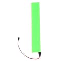Fleksibel EL Light Panel Elektroluminescerende Baklys Strip Lam Green 1Pc