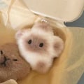 Miniatyrbilde 1 av 8: Capybara Star Plysjdukke Squeak Toy Cartoon Star nøkkelring Penda C onesize