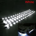 6 STK Vandtæt DC 12V Motor LED Strip undervognslys til bil White 6