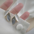 Miniatyrbillede 2 af 8: n Trendy Dejlige Søde Bohemian Leaf Dingle kvast Lange øreringe 1 Pair OneSize