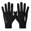 Miniatyrbilde 1 av 5: Menn Vinter Vanntette Sykkelhansker Sport Løpe Motorsykkel Black Thin  Large