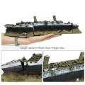 Miniatyrbillede 4 af 5: Akvarie dekoration Synkende Titanic Model Skibsvrag ornamenter N Green OneSize