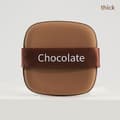 Återanvändbar Makeup Puff Set Air Cushion Sponge Cosmetic Puff Makeu Coffee thick