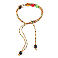 Miniatyrbillede 8 af 8: Justerbar indviet Feng Shui Fem Elementer af Naturen Armbånd One Size