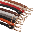 Pikkukuva 4 / 5: 120cm Nahkainen Olkalaukku Kahva Kukkarohihna Käsilaukut Belt Str Dark brown
