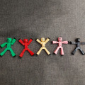 Miniatyrbild 1 av 5: 2 st Random Color Stikbot Animation Leksaker Shed Dolls med sug Random 2 pcs