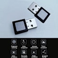 Miniatyrbild 3 av 4: Smart ID USB fingeravtrycksläsare för 10 32/64-bitars lösenordsfri