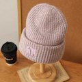 Miniatyrbilde 6 av 8: Vinterlue for kvinner og menn - Varm strikket lue i stretch Gray