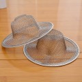 Miniatyrbillede 4 af 8: 2 stk. Badeværelsesafløbsfilter i rustfrit stål til brusehår Silver 11CM