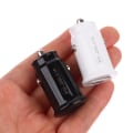 Miniatyrbillede 6 af 8: QC3.0 Biloplader Hurtigopladning Hvid Sort Dual Port Minibil Black oensize
