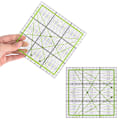 Miniatyrbillede 4 af 5: 15*15cm Transparent quiltning syning patchwork lineal værktøj t