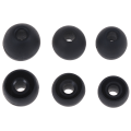 Pikkukuva 4 / 5: 6 paria/2*(S+M+L) universal in-ear kuulokkeet kuulokkeet kuuloke nappikuulokkeet si Multicolor one size