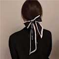 Miniatyrbild 1 av 7: Nytt mode sidenscarf hårband Long Ribbon Bow n Printing Hai A3 one size