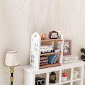 Pikkukuva 4 / 8: 1:12 Dollhouse Pienoiskirjahylly Säilytysteline näyttöteline F A one size