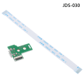 Miniatyrbillede 1 af 5: USB-opladningsport-stik kredsløbskort 12-pin JDS 011 030 040 Fo Green JDS-030