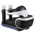 Pikkukuva 1 / 5: Lataustelakan latausaseman teline PS4 VR II:lle PS Mov Black