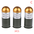 Miniatyrbilde 1 av 5: M433 HEDP 40 mm patron Dummy-granatmodell minioppbevaringsveske black 3 pcs