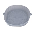 Miniatyrbillede 1 af 5: 18cm Air Fryer Silikone Pot Air Fryer Kurv Liner Non-Stick Ov Gray
